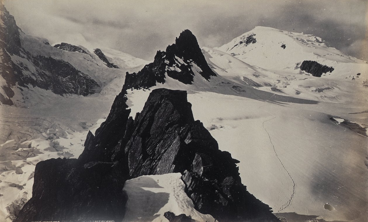 View from Mont Blanc by Francis Frith