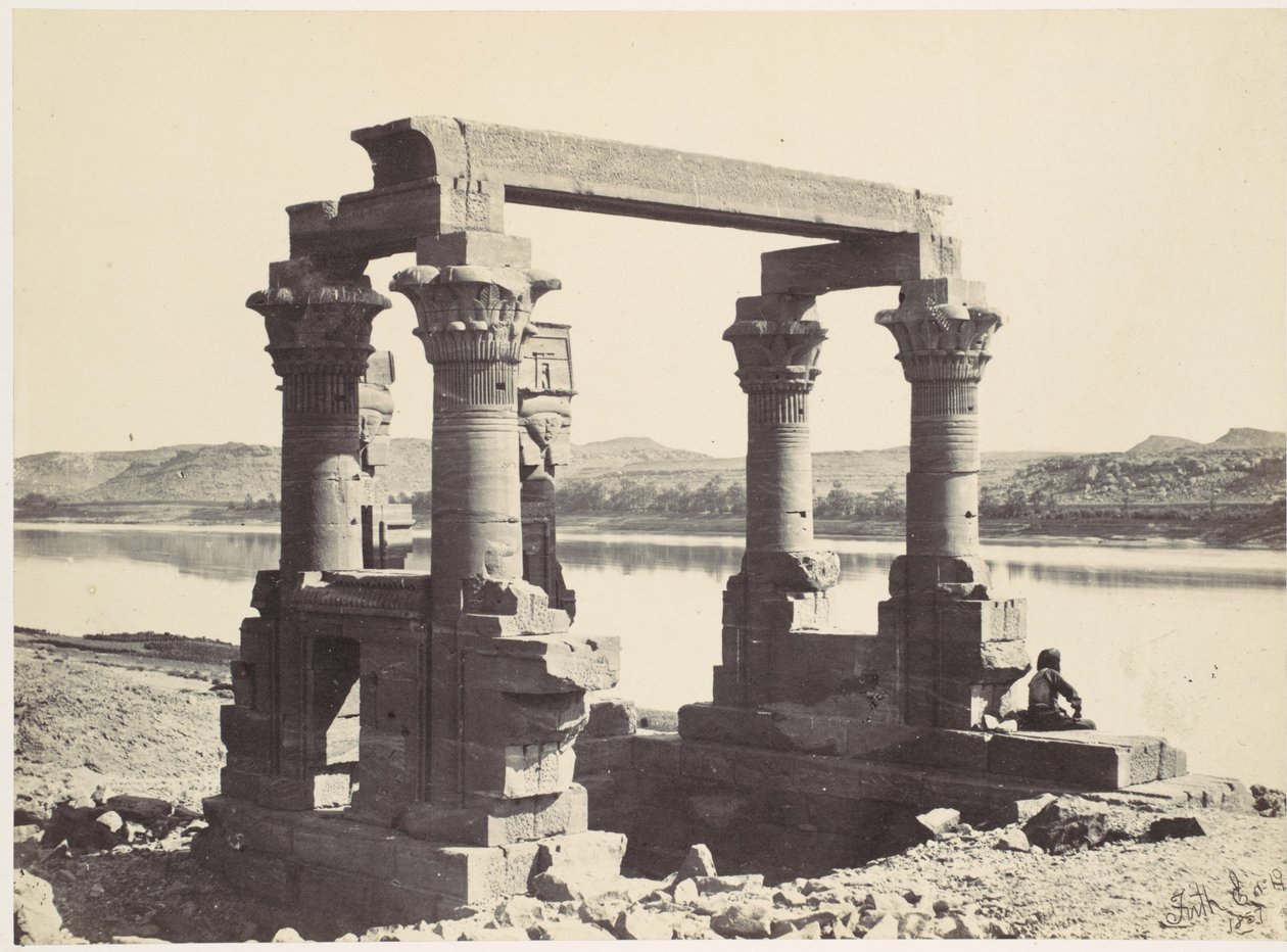 Wady Kardassy, Nubia by Francis Frith