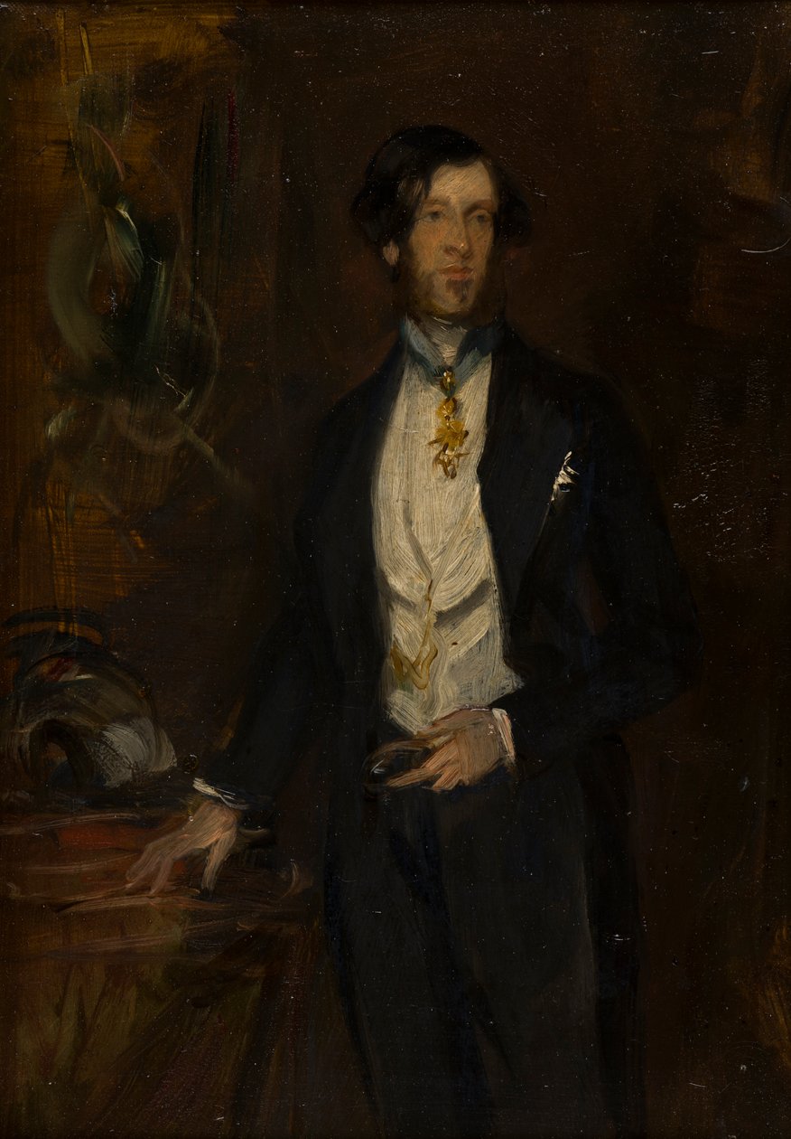 Portrait of Albert, Lord Londesborough by Francis Grant
