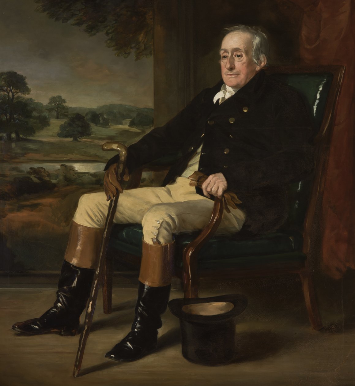 Portrait of William Henry Cavendish-Bentinck-Scott, 4th Duke of Portland by Francis Grant