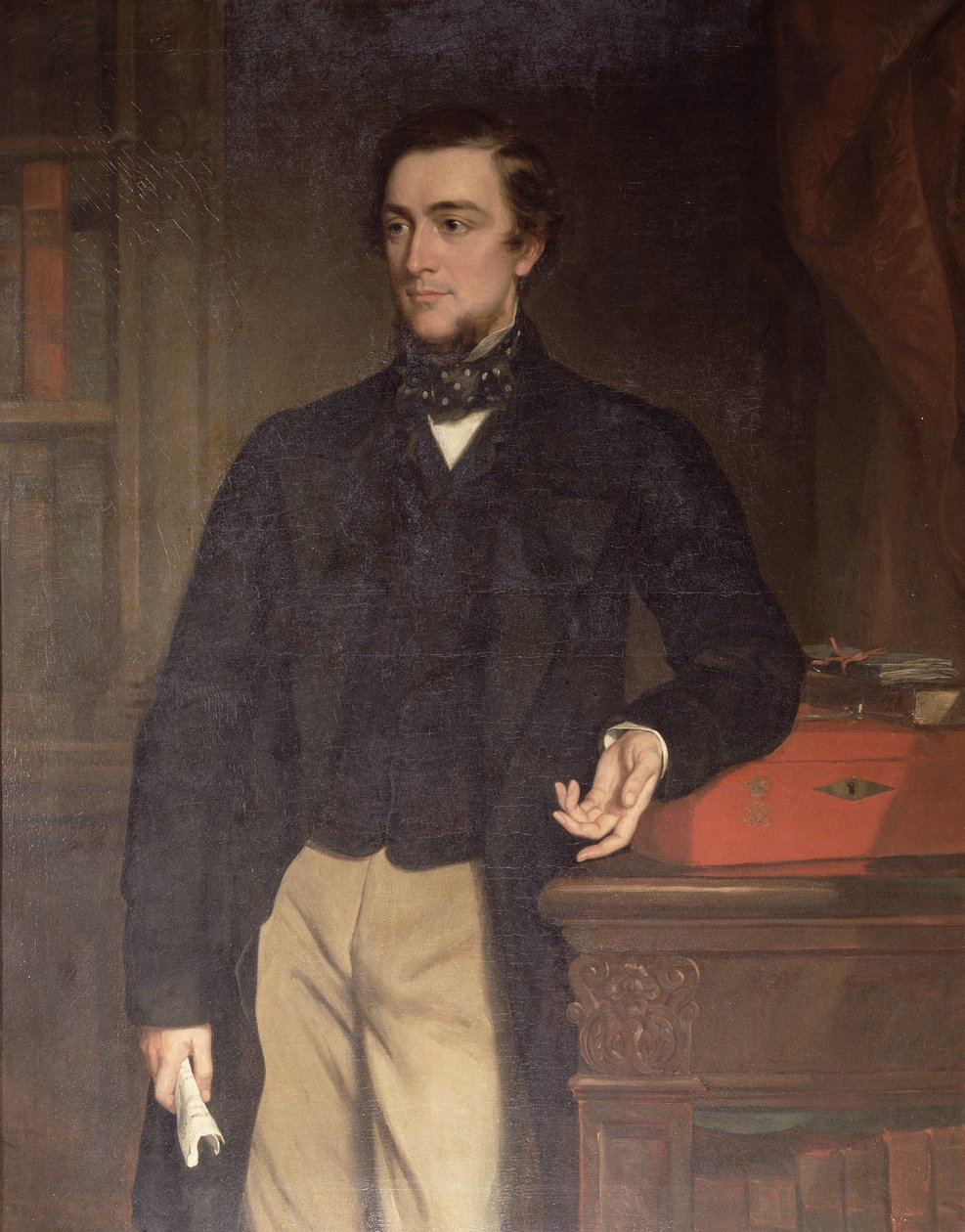Sidney, Lord Herbert of Lea, 11th Earl of Pembroke by Francis Grant