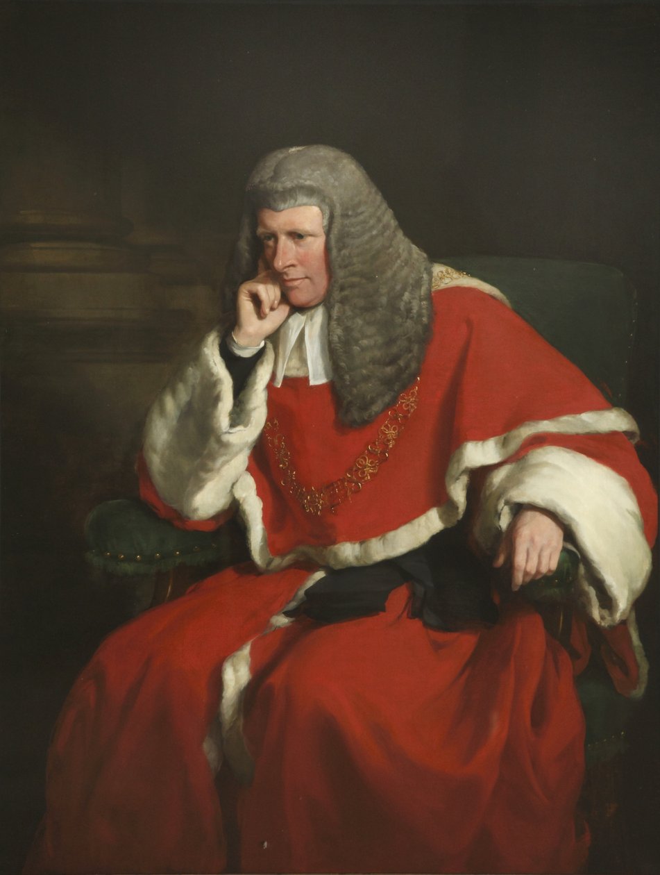 Sir William Erle, Lord Chief Justice by Francis Grant