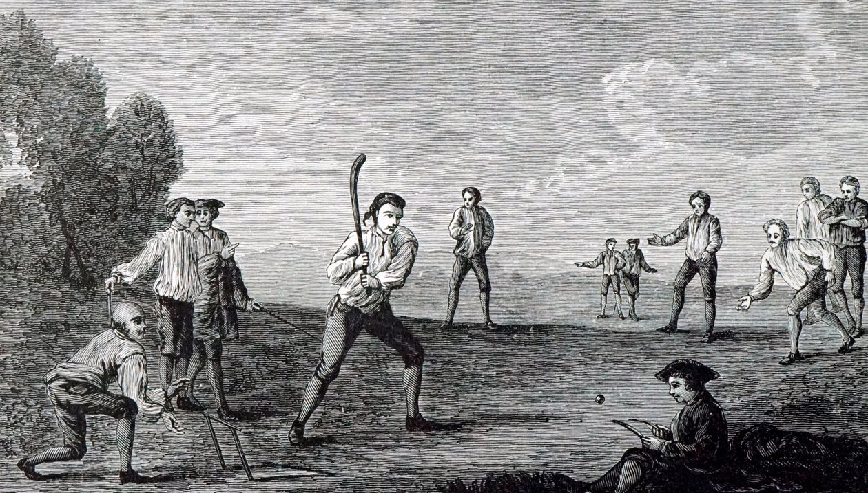 Cricket, After the Painting by Francis Hayman by Francis Hayman