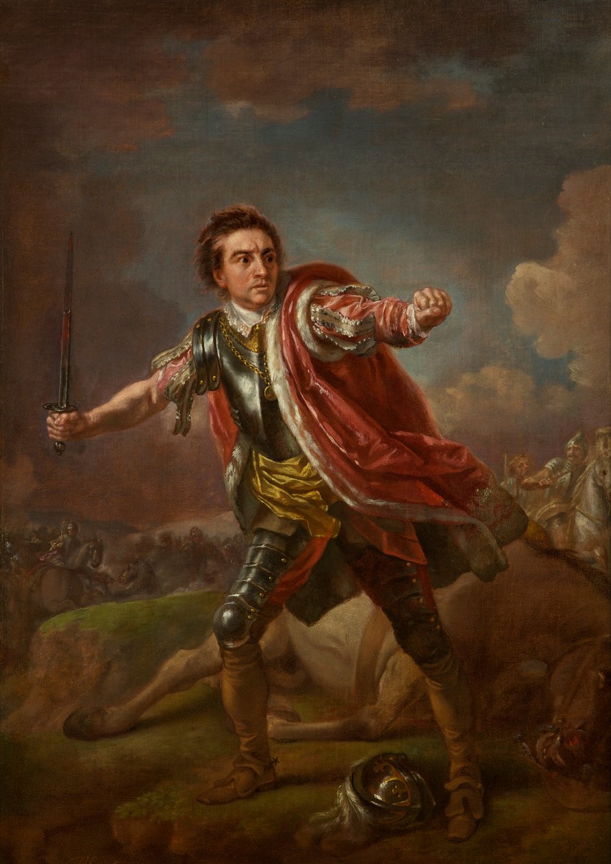 David Garrick as Gloucester in 
