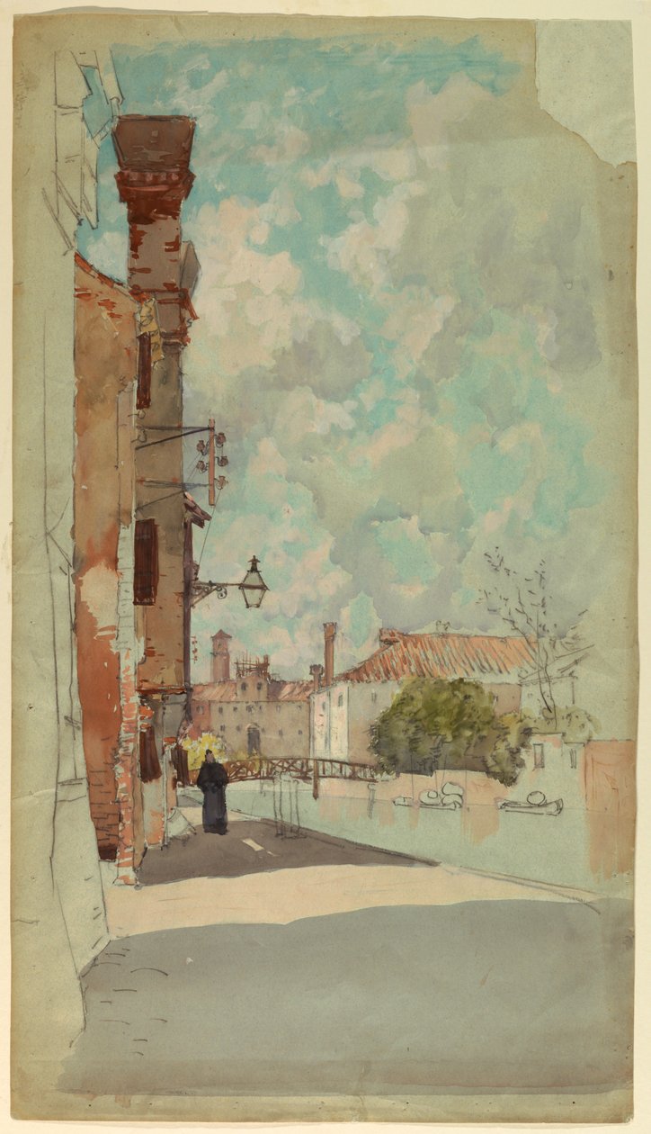 Canal, Venice, Italy by Francis Hopkinson Smith