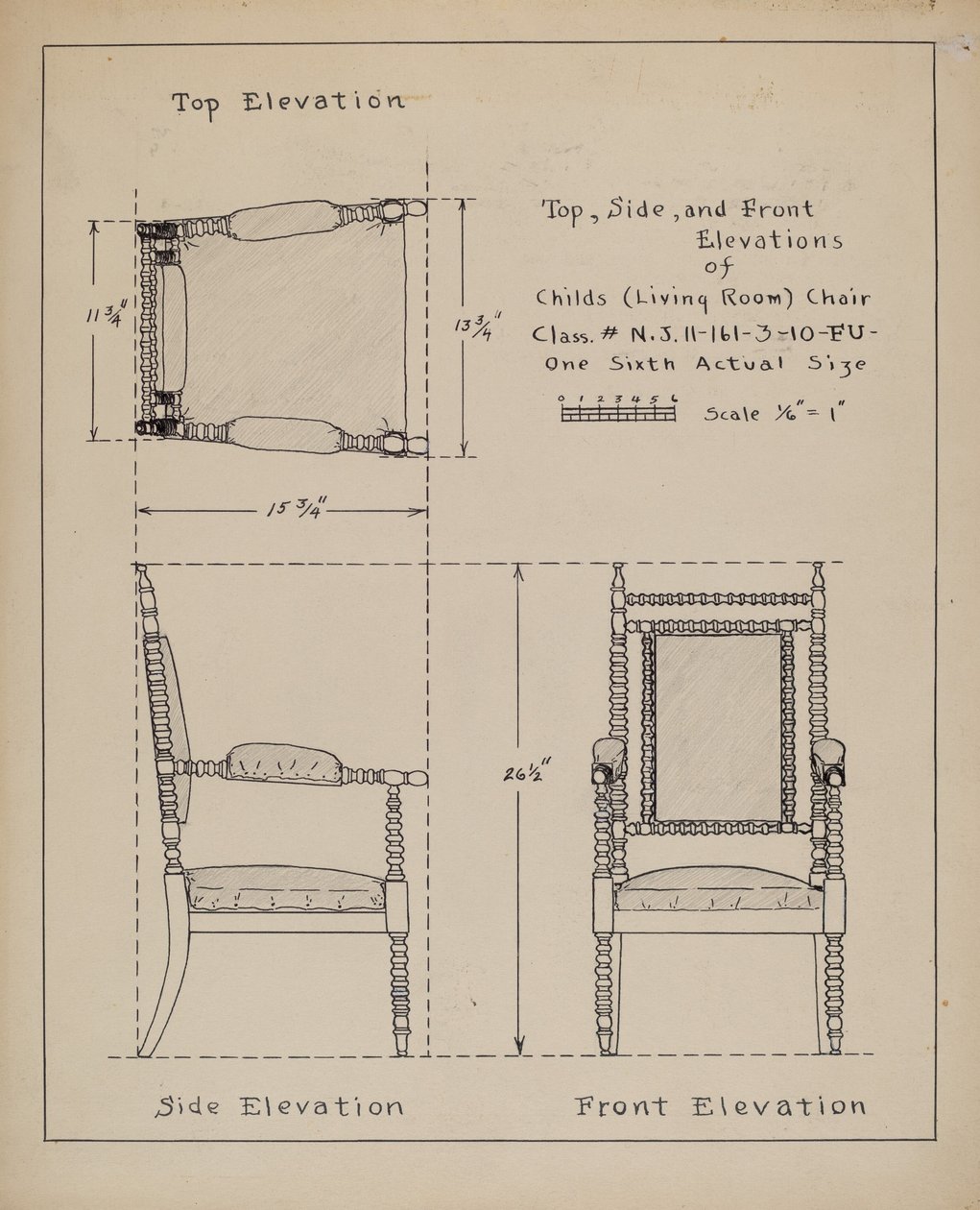 Chair by Francis Law Durand