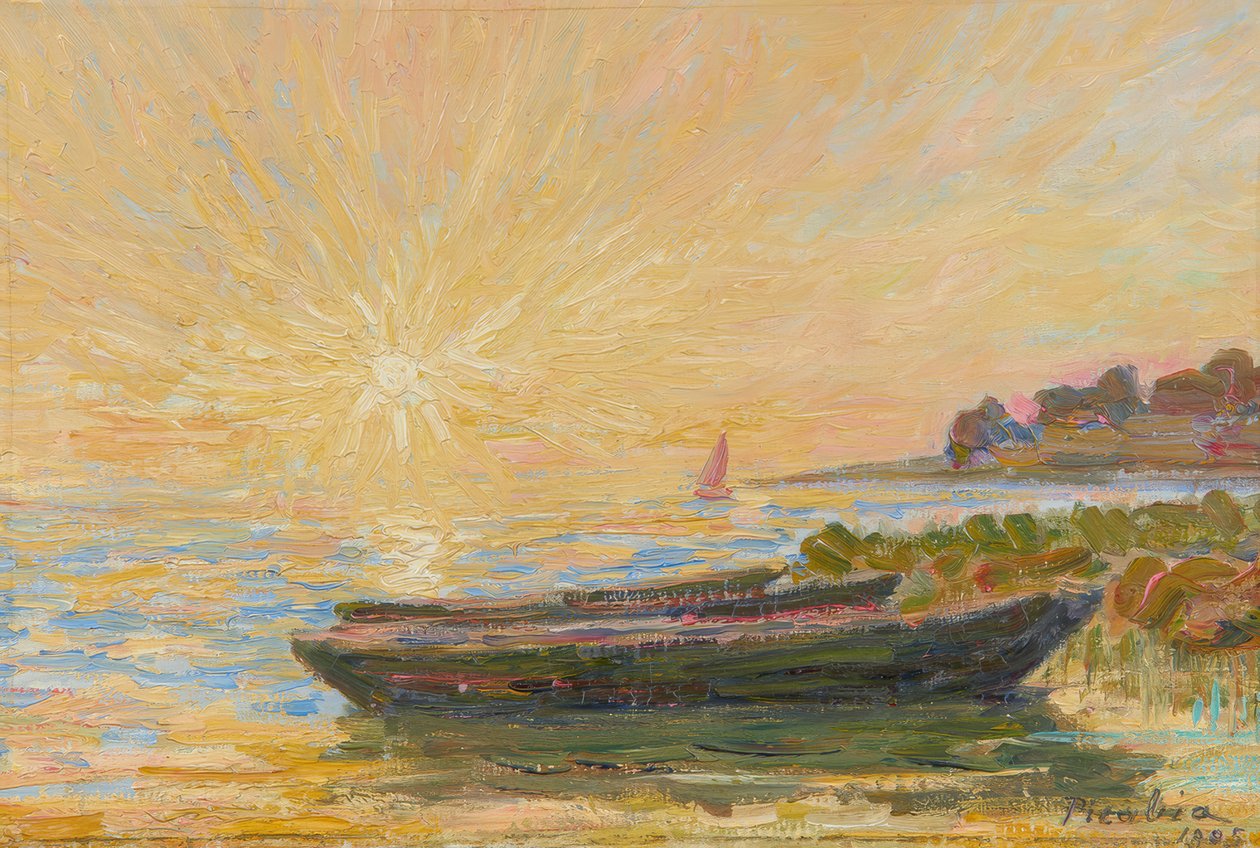 Boats in Martigues by Francis Picabia