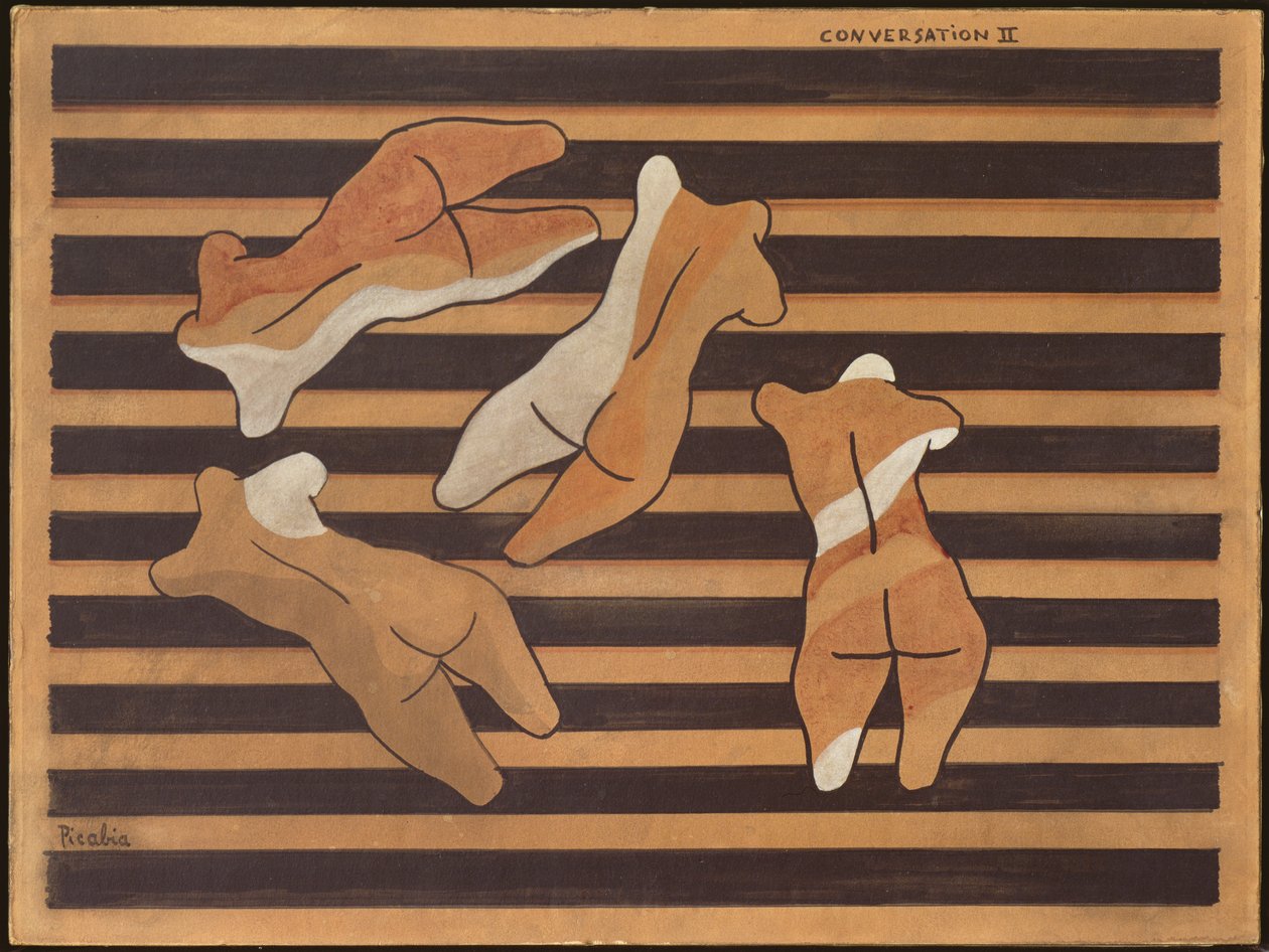 Conversation II, c.1922 by Francis Picabia