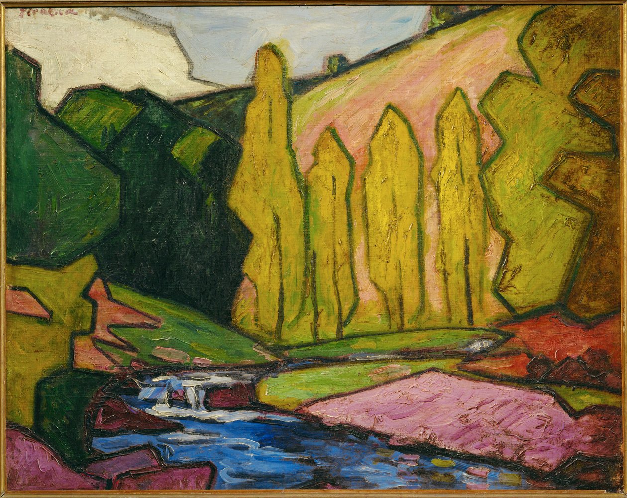 On the Banks of the Creuse by Francis Picabia