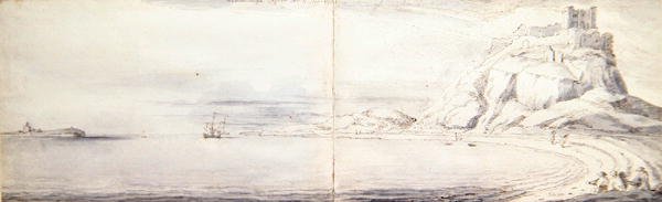 Bamborough Castle by Francis Place
