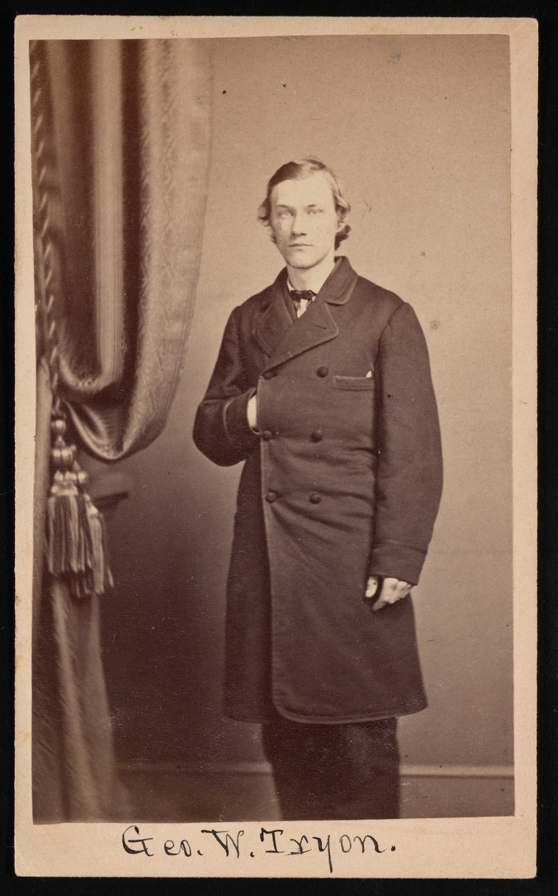Portrait of George Washington Tryon by Francis S Keeler