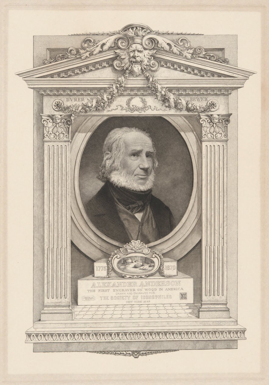 Portrait of Alexander Anderson by Francis Scott King