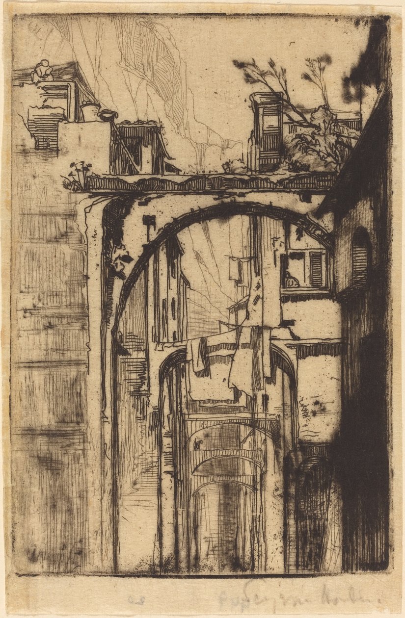 Amalfi by Francis Seymour Haden