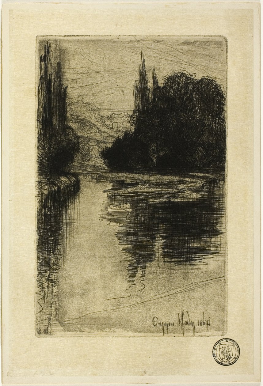 Evening by Francis Seymour Haden