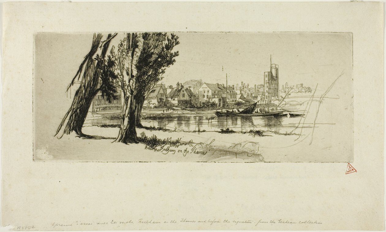 Fulham by Francis Seymour Haden
