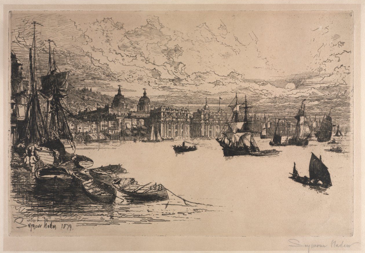 Greenwich by Francis Seymour Haden