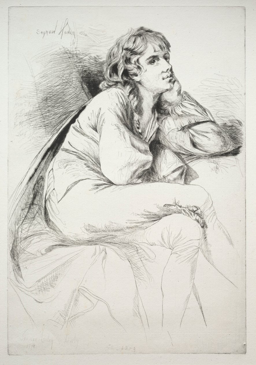 Thomas Haden of Derby, 1864 by Francis Seymour Haden