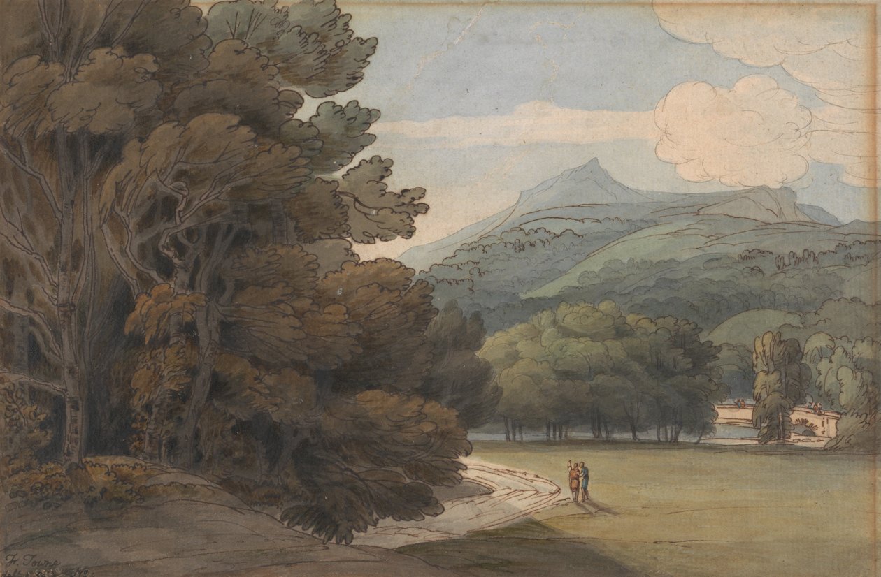 Near Ambleside by Francis Towne