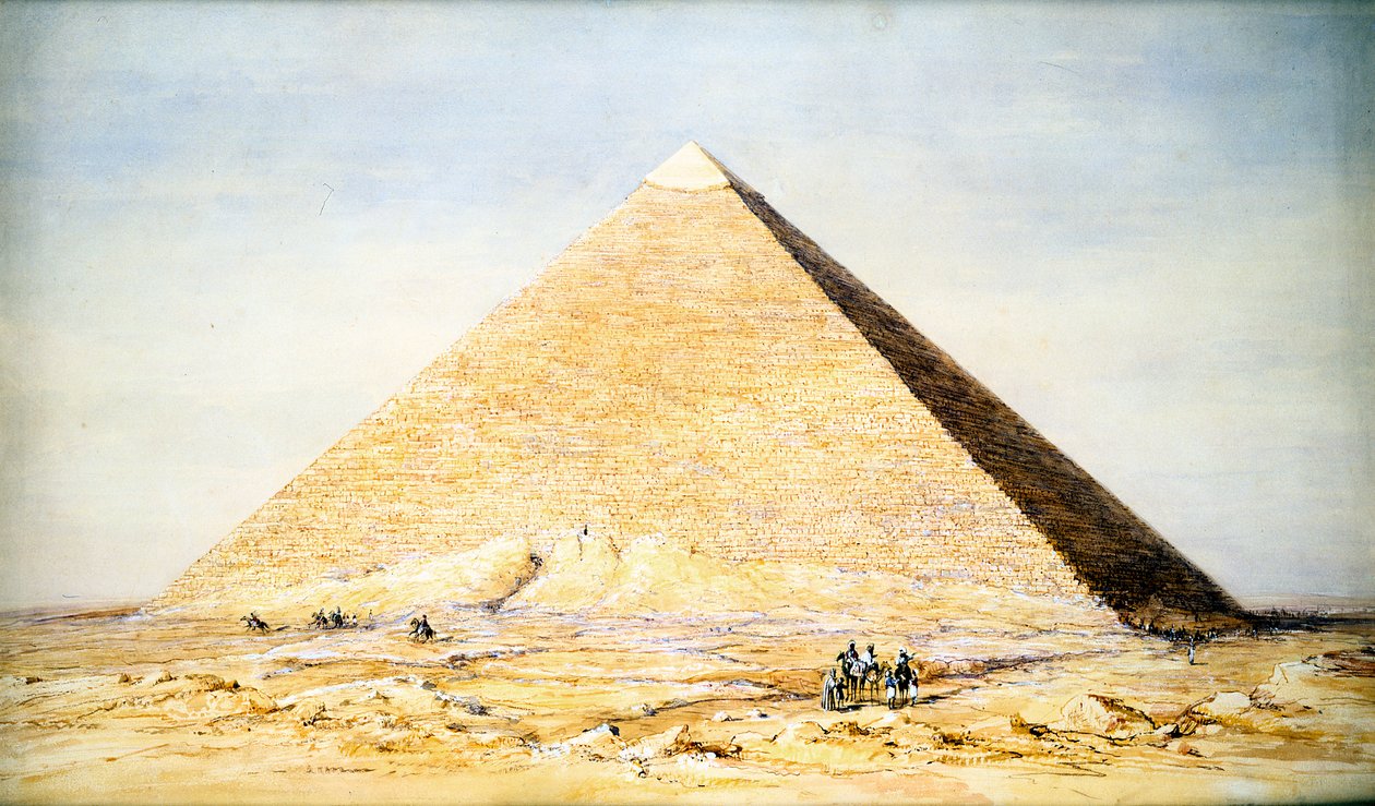 Great Pyramid of Cheops at Giza, Egypt, 4th Dynasty, Old