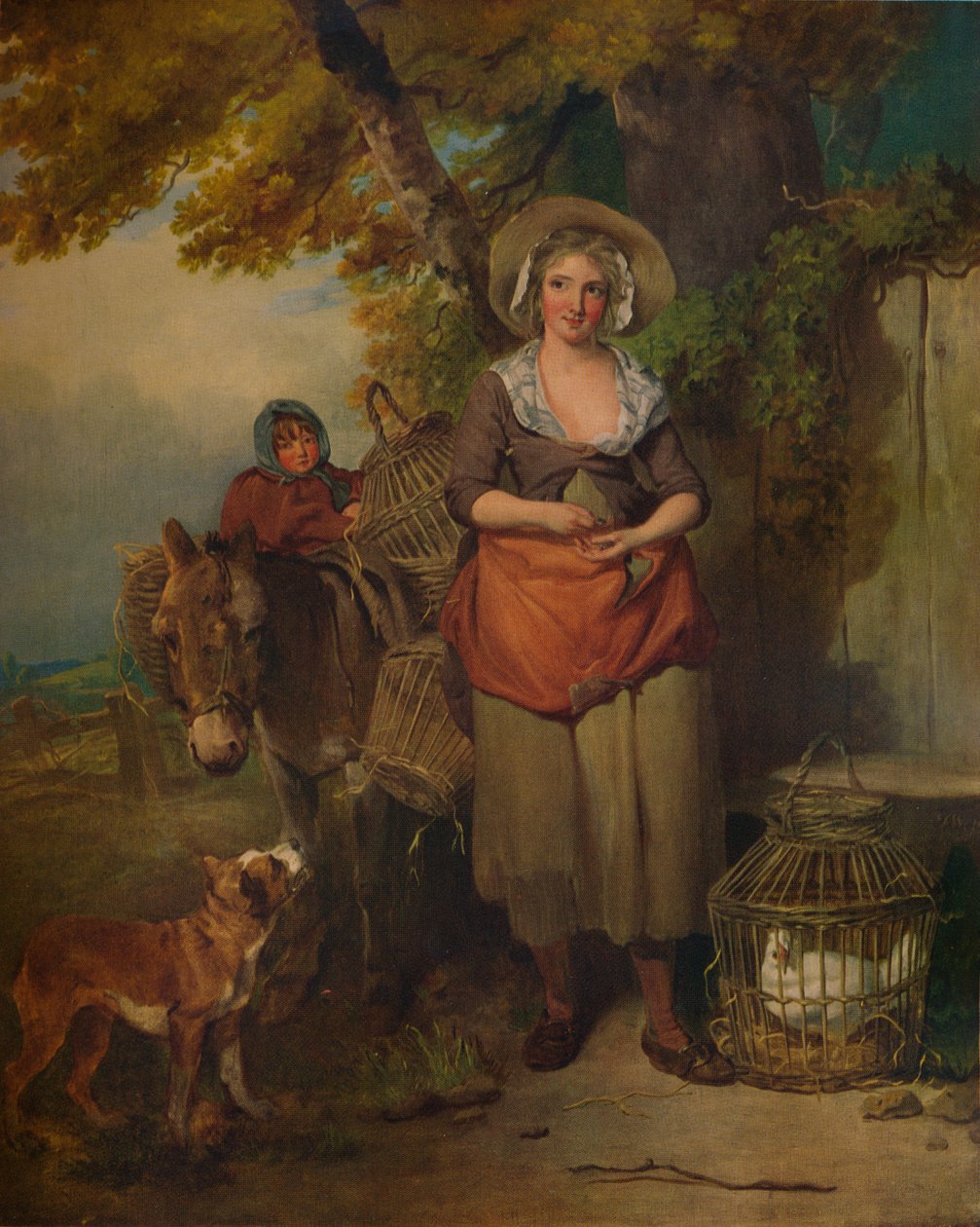 The Return from Market, 1786, 1938 by Francis Wheatley