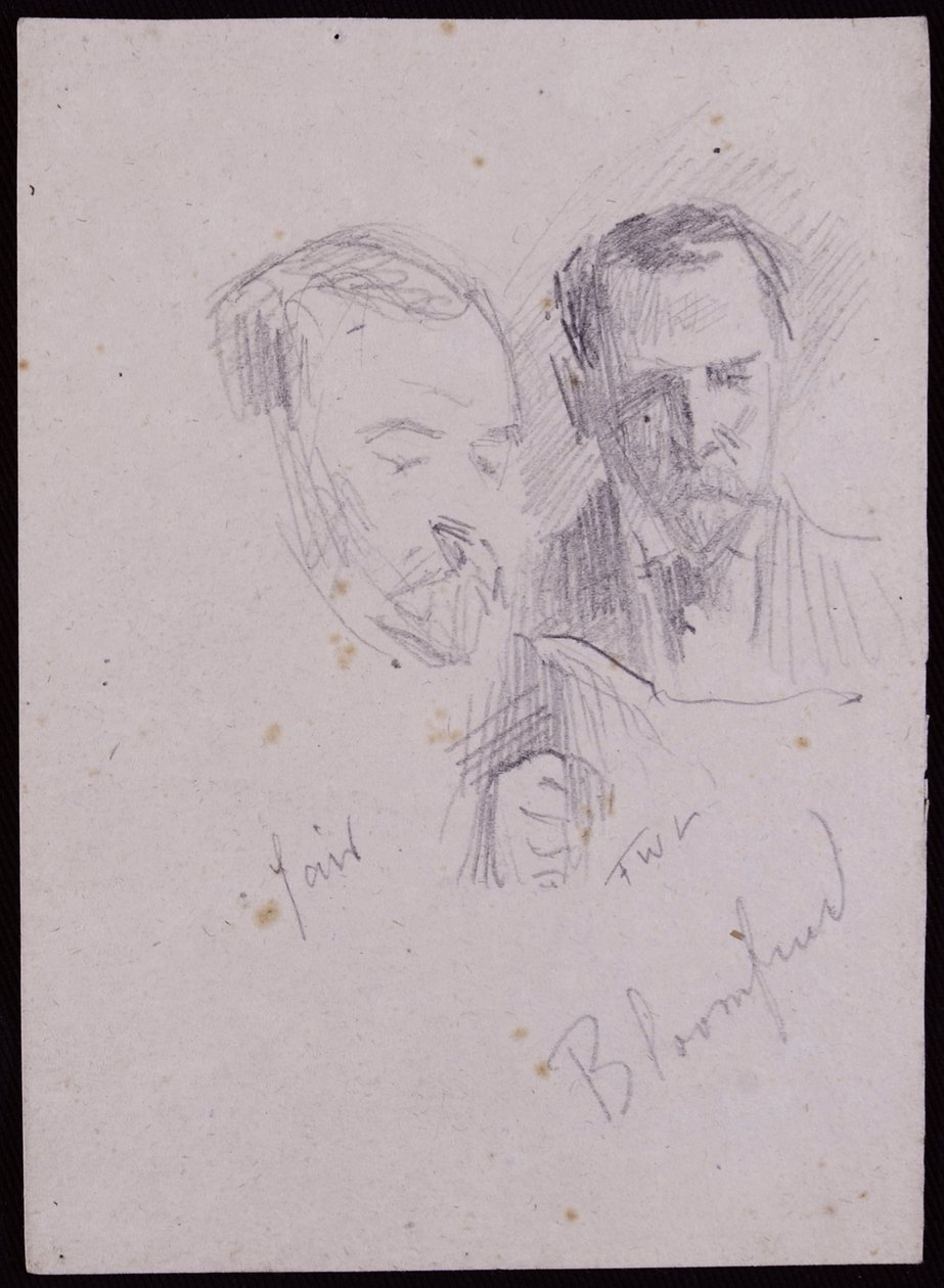 Portrait of Reginald Blomfield, c.1894 by Francis Wilfred Lawson