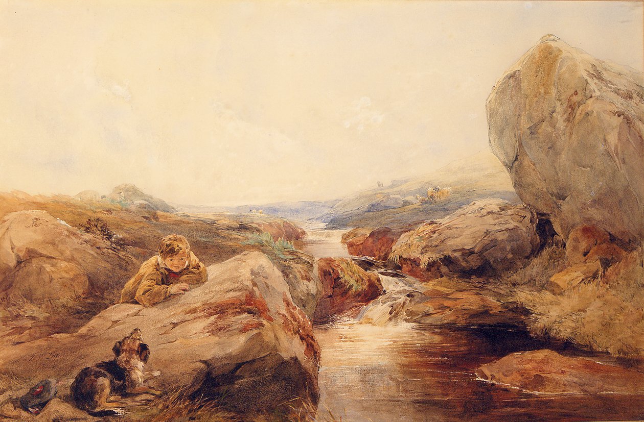 On the Moors by Francis William Topham