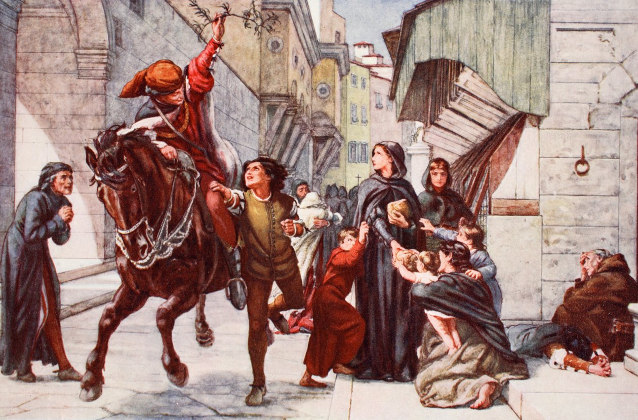Relief in Florence following the League