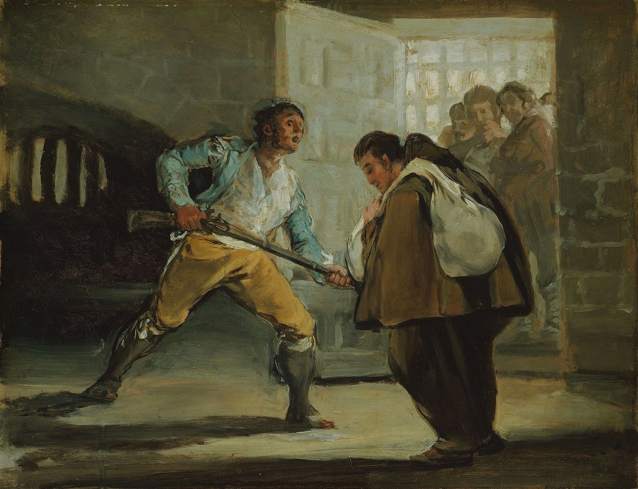Friar Pedro by Francisco de Goya