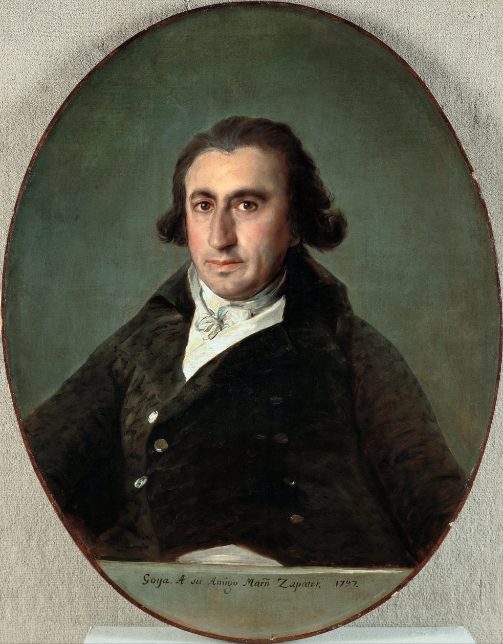 Portrait of Martín Zapater by Francisco de Goya