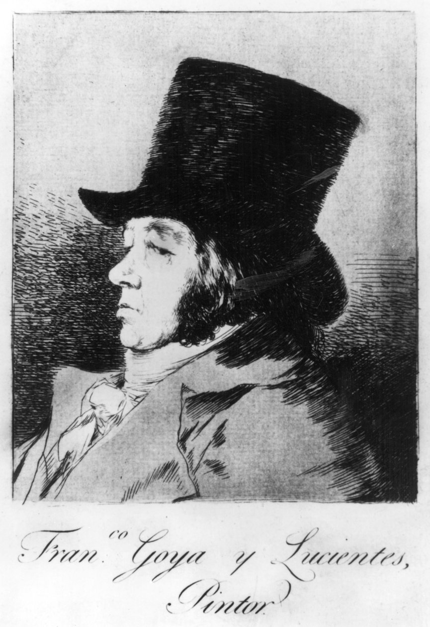 Self Portrait, plate 1 of 