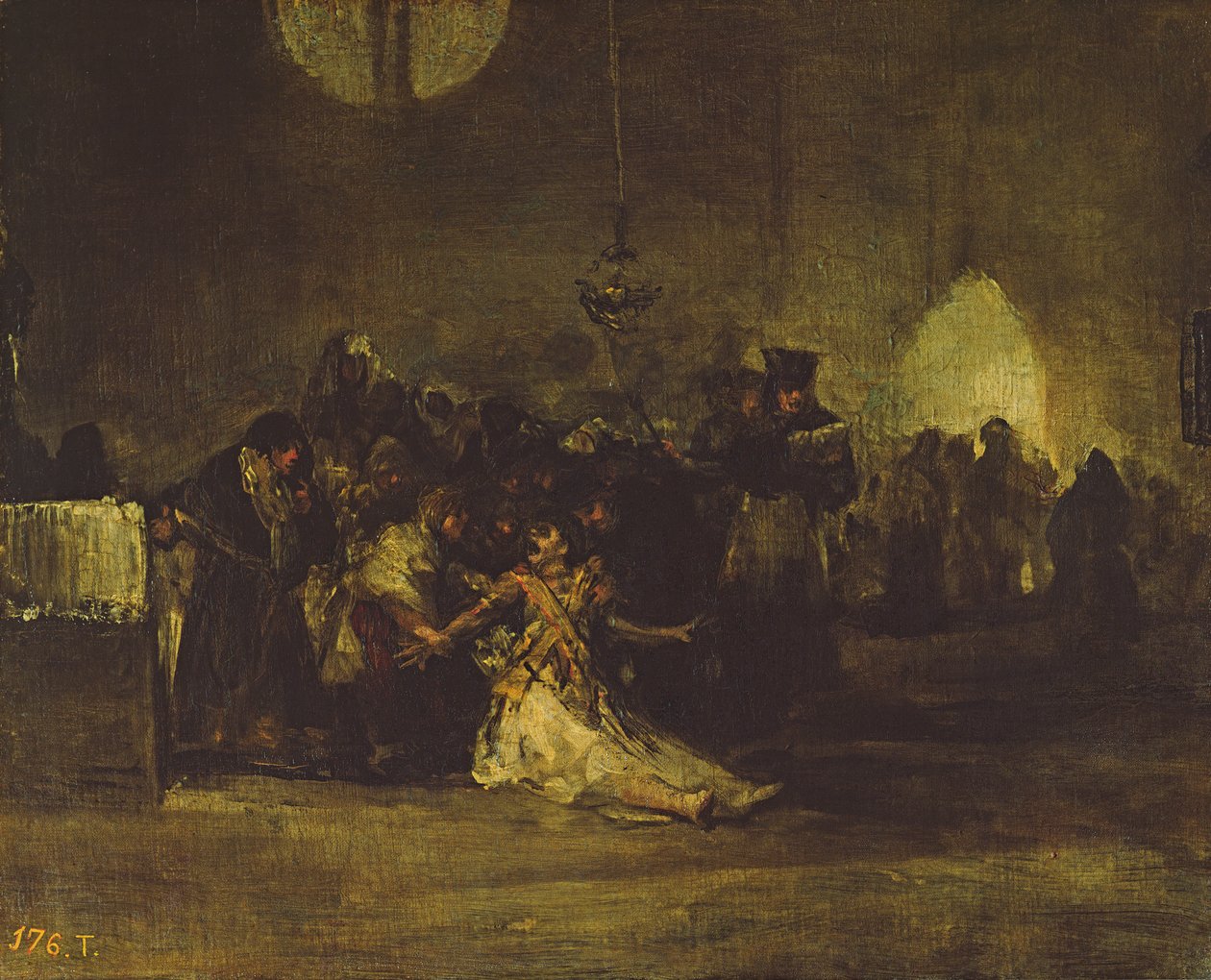The Exorcism by Francisco de Goya