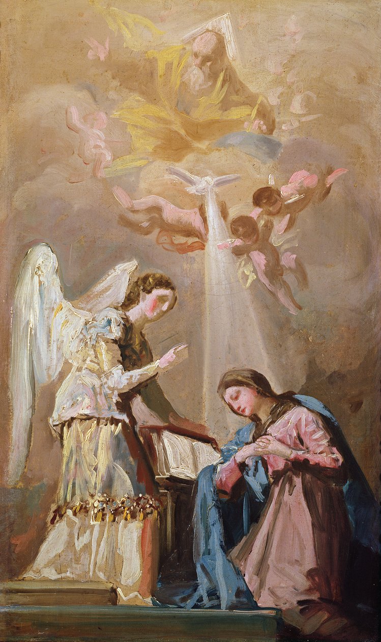 The Annunciation by Francisco de Goya