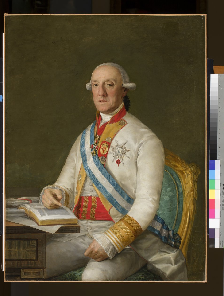 Vicente Maria de Vera de Aragon, Duque de la Roca by Francisco de Goya