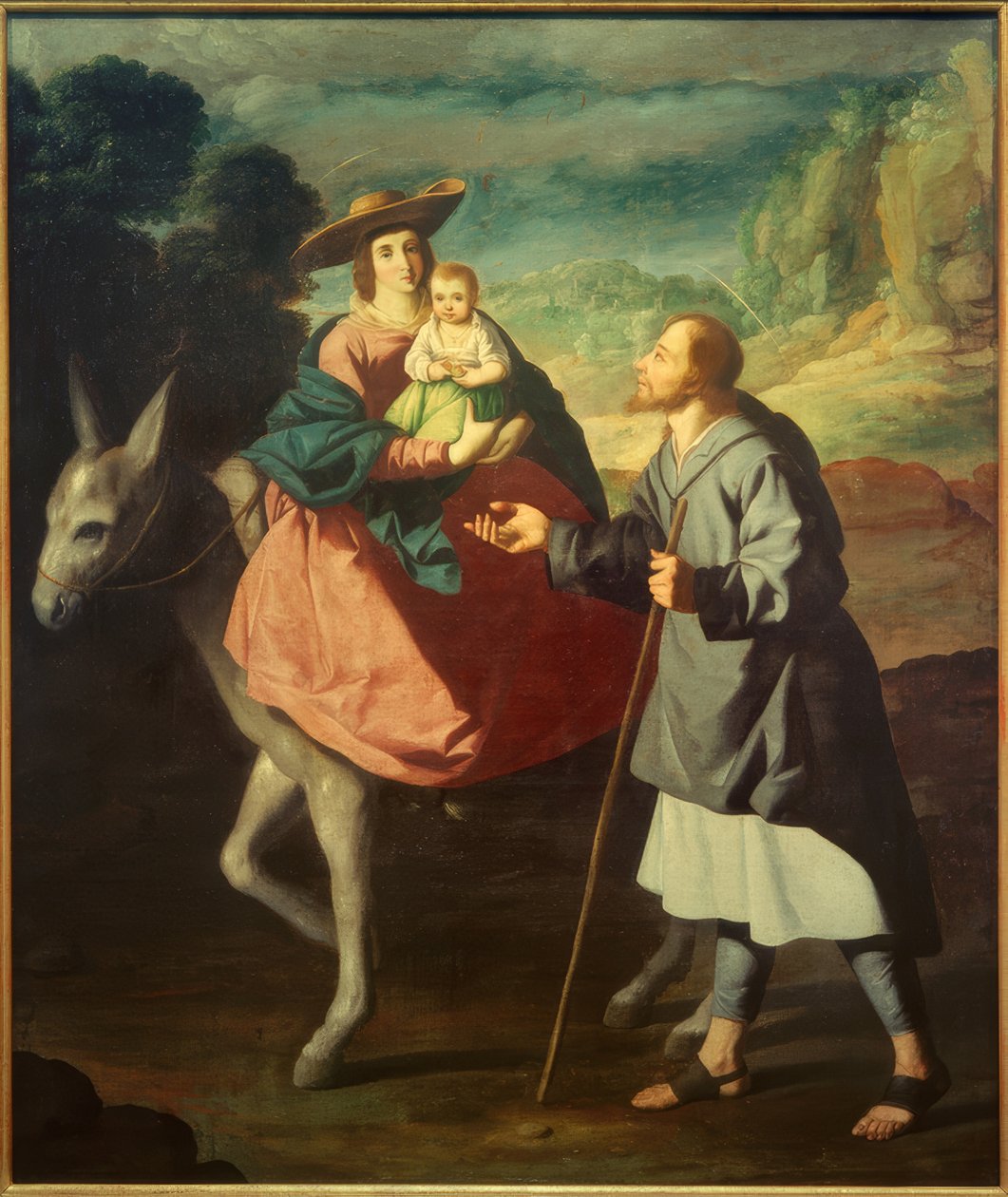 The Flight into Egypt by Francisco de Zurbaran