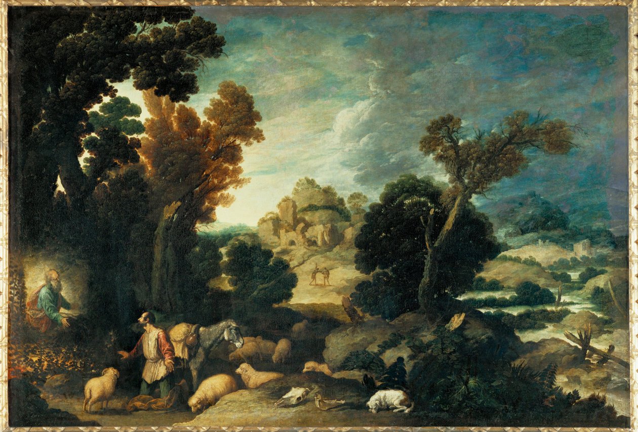 Moses and the Burning Bush by Francisco Collantes
