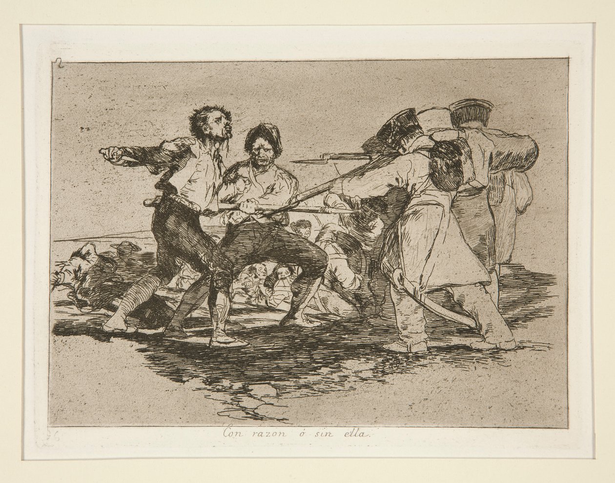 Rightly or Wrongly, Plate 2 from the Series The Disasters of War by Francisco de Goya