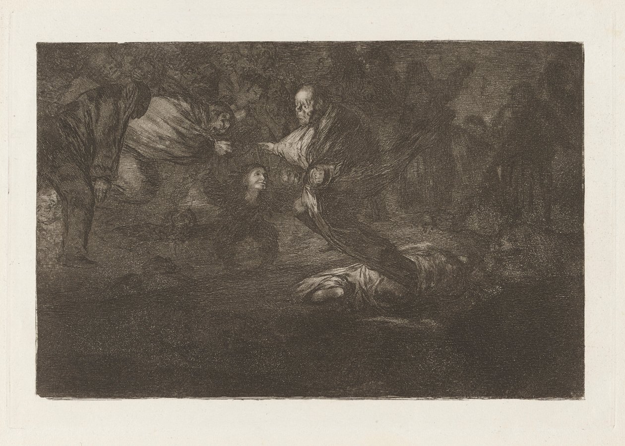 God Creates Them and They Join Up Together, from the series Los disparates by Francisco de Goya