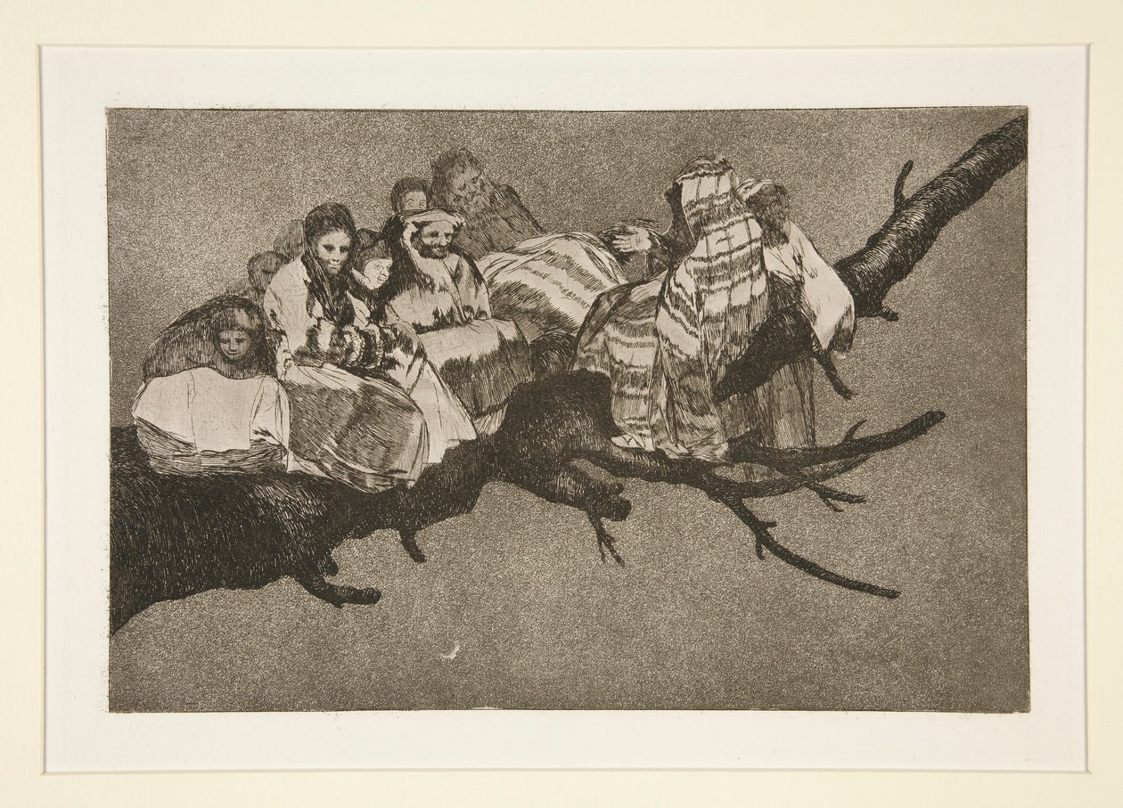 Ridiculous Folly, pl. 3 from the Series Los Proverbios by Francisco de Goya
