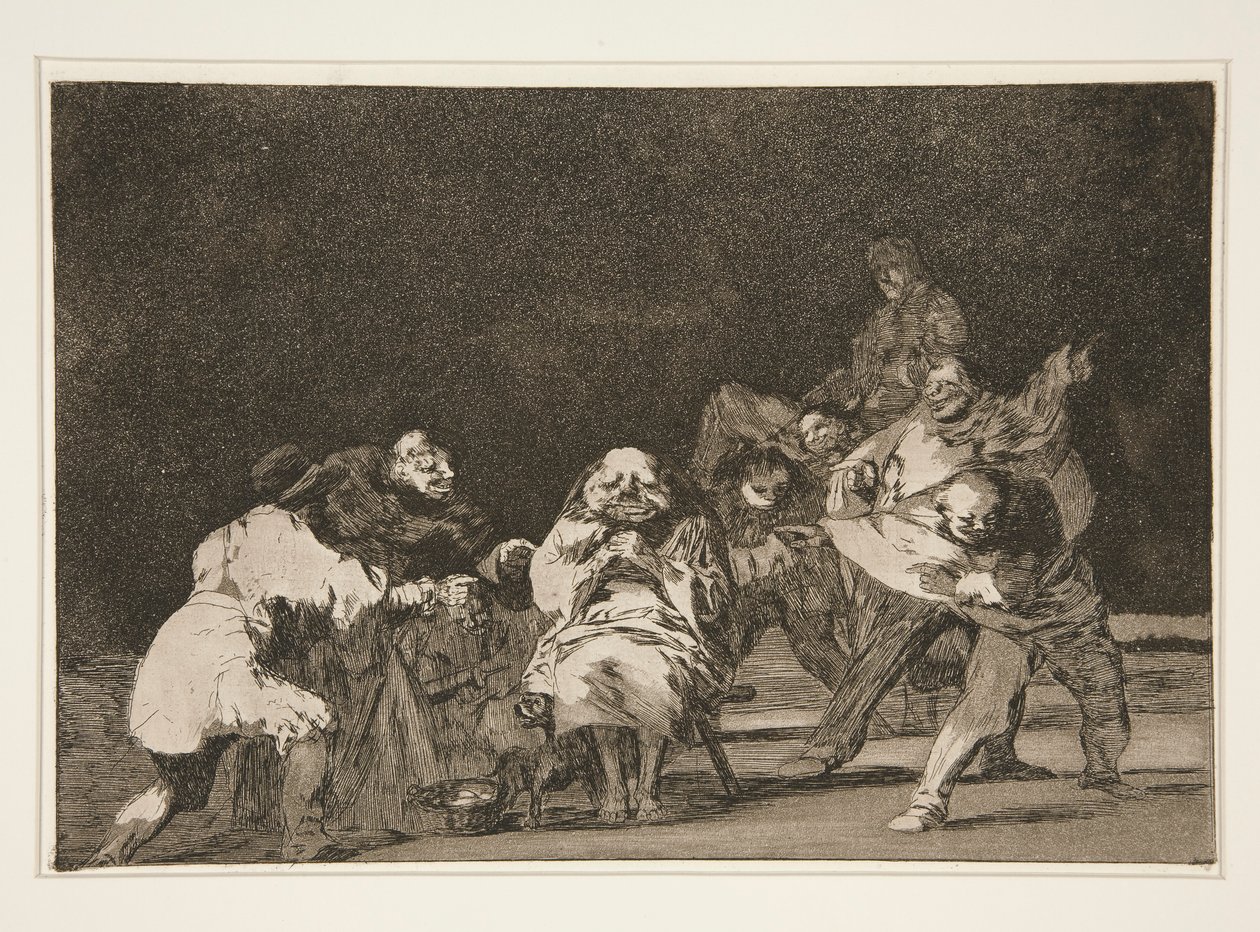 Loyalty, Plate 17 from the Series Los Proverbios by Francisco de Goya