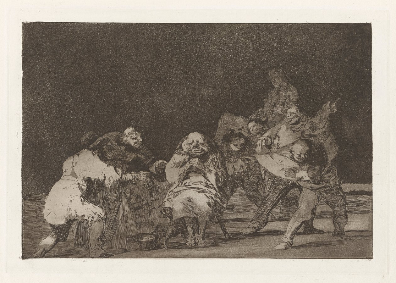 Loyalty, also known as He Who Does Not Like Thee Will Defame Thee in Jest, from the Series Los Disparates (Los Proverbios) by Francisco de Goya