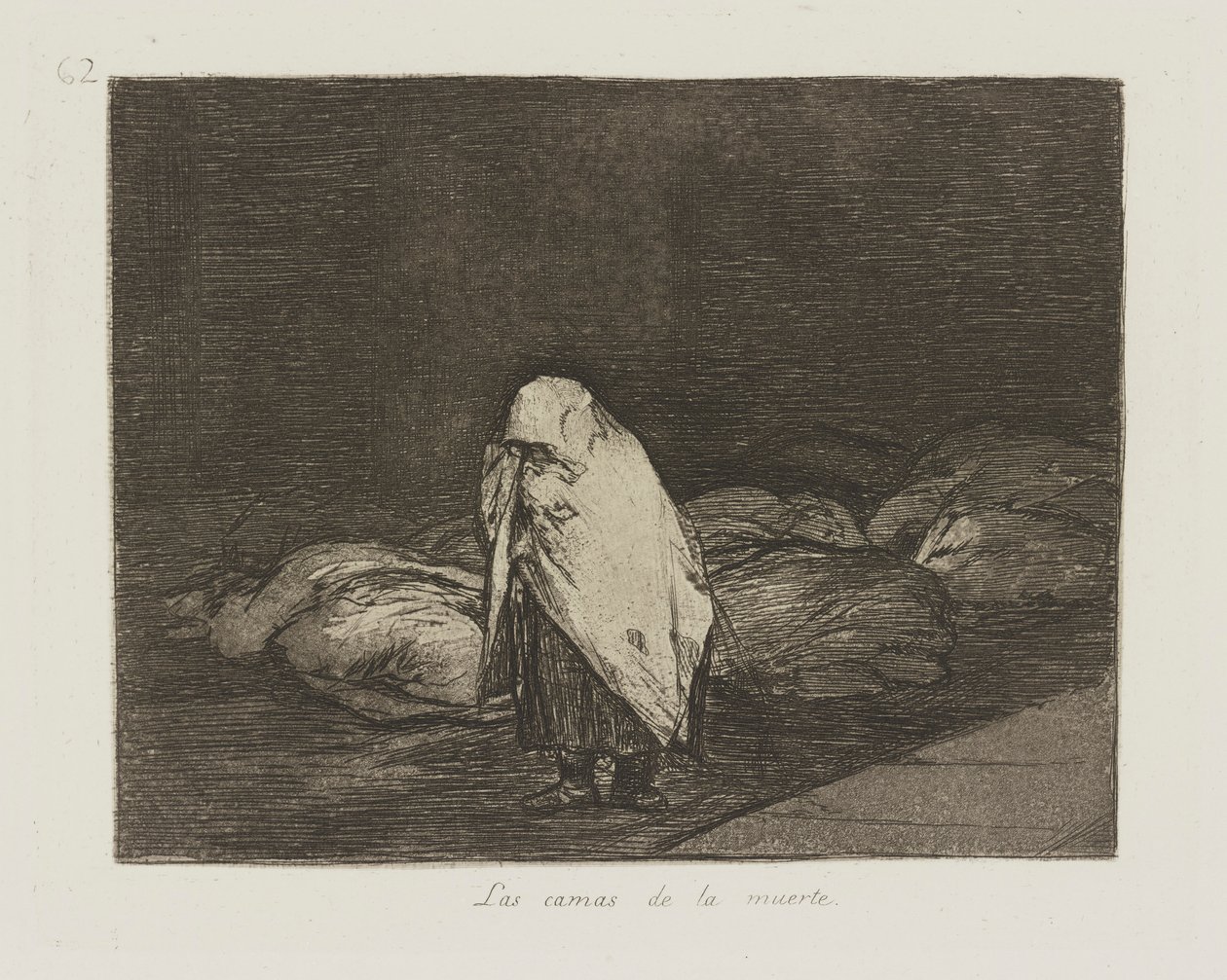 The Beds of Death, from the series The Disasters of War by Francisco de Goya