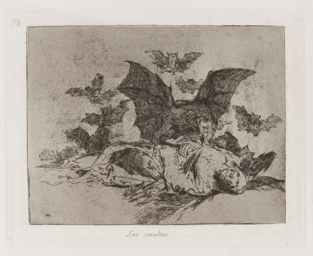 The Consequences, Plate 72 from The Disasters of War by Francisco de Goya