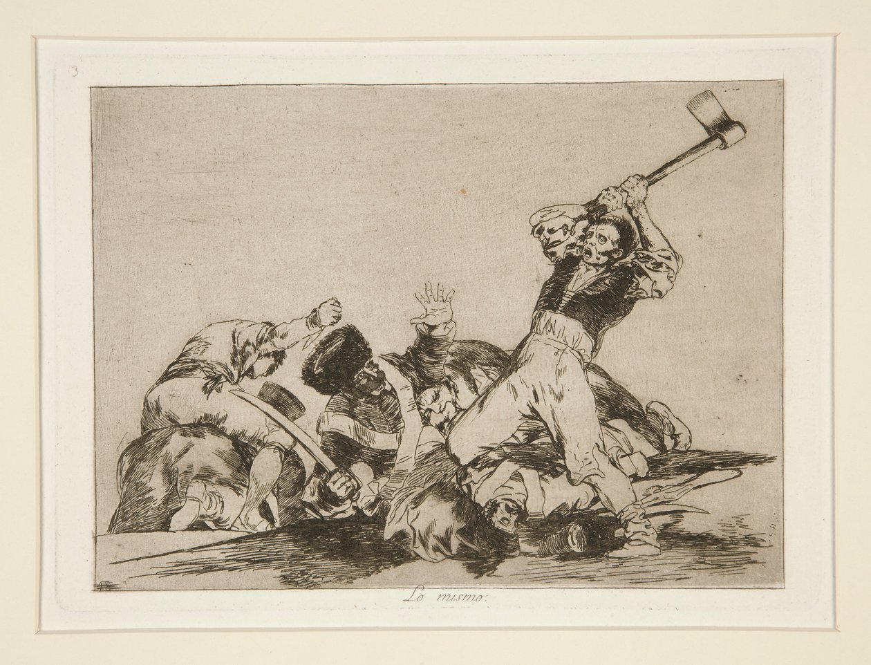 The Same, plate 3 from The Disasters of War by Francisco de Goya