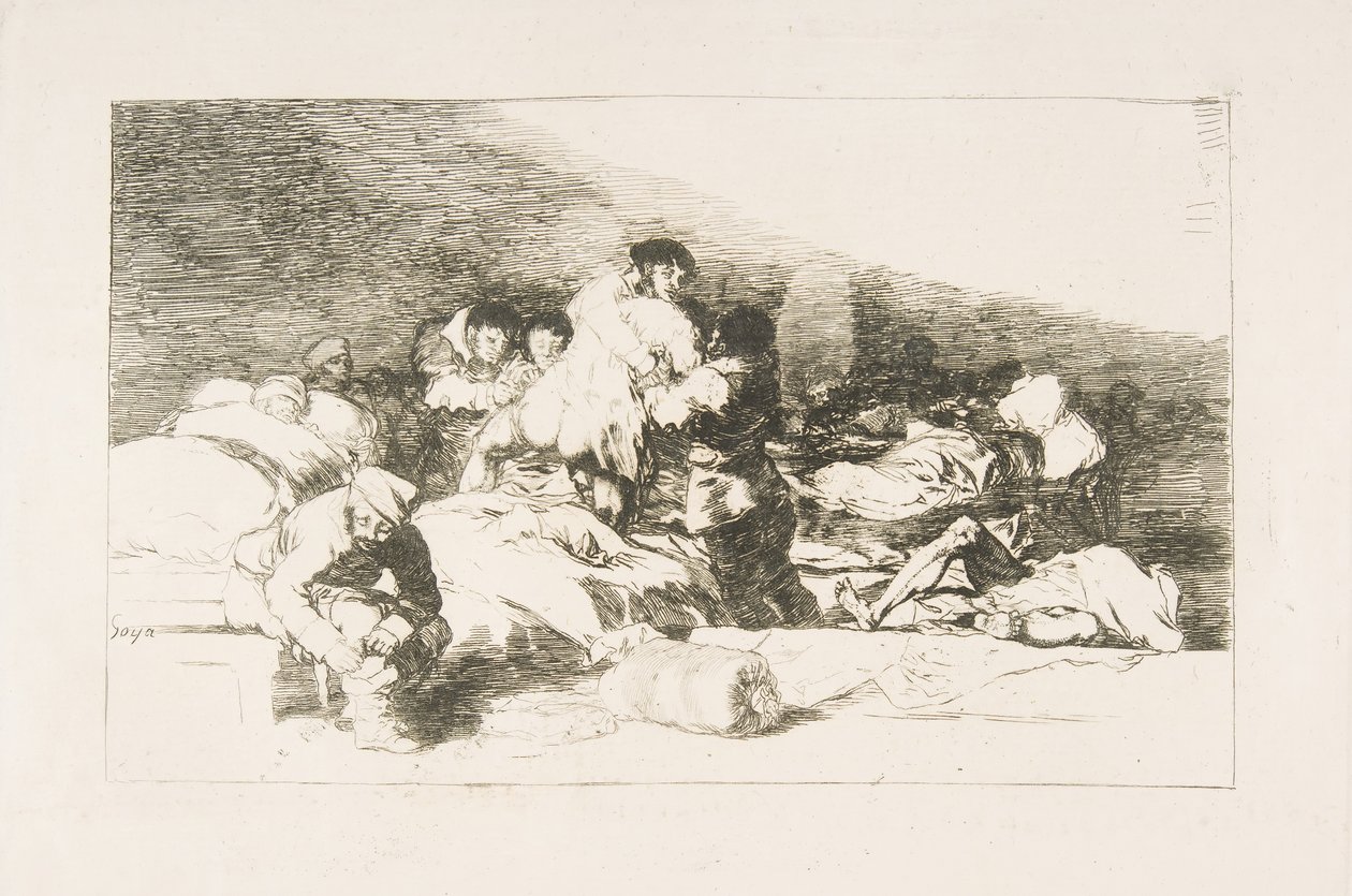 These too (Plate 25 from The Disasters of War) by Francisco de Goya