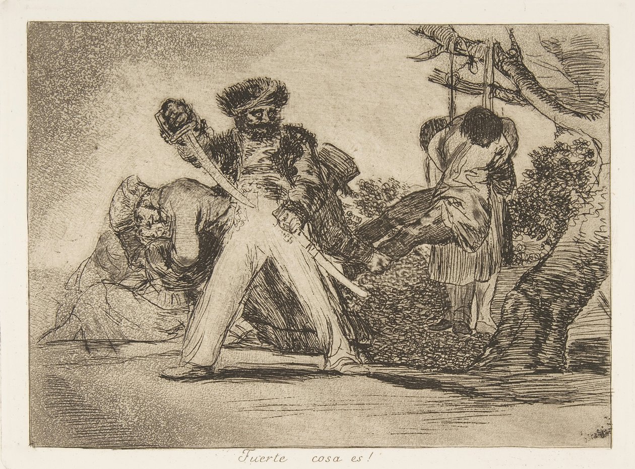Plate 31 from The Disasters of War: That... by Francisco de Goya