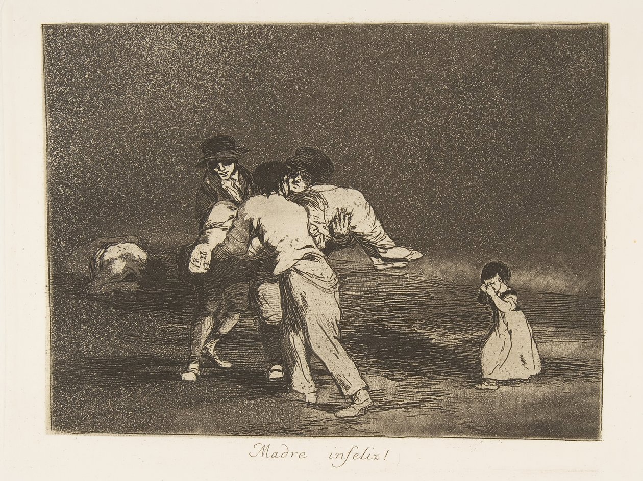 Plate 50 from The Disasters of War (Los Desastres de la Guerra), 1811-12 published 1863 by Francisco de Goya