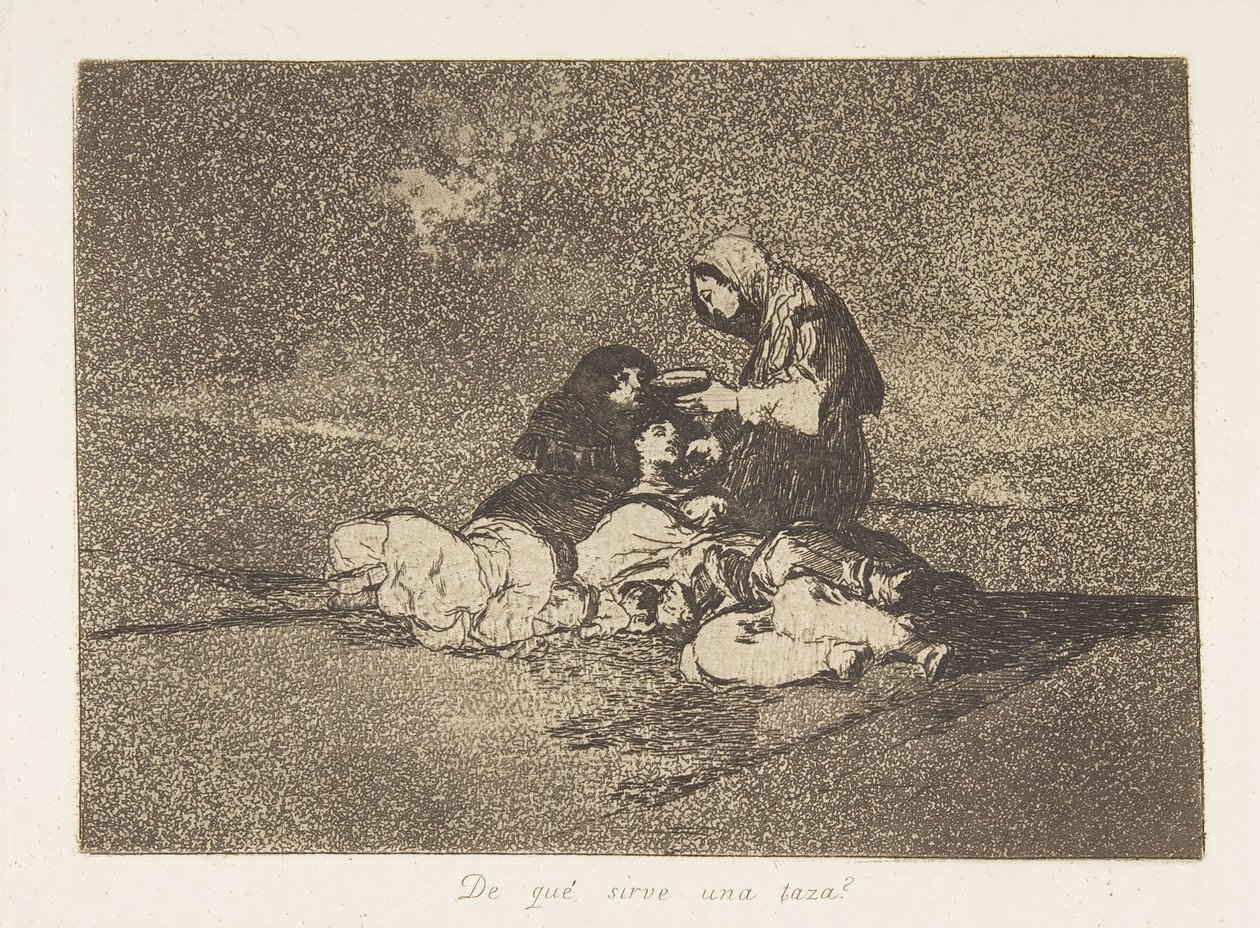 Plate 59 from The Disasters of War (Los Desastres de la Guerra), 1811-12 published 1863 by Francisco de Goya