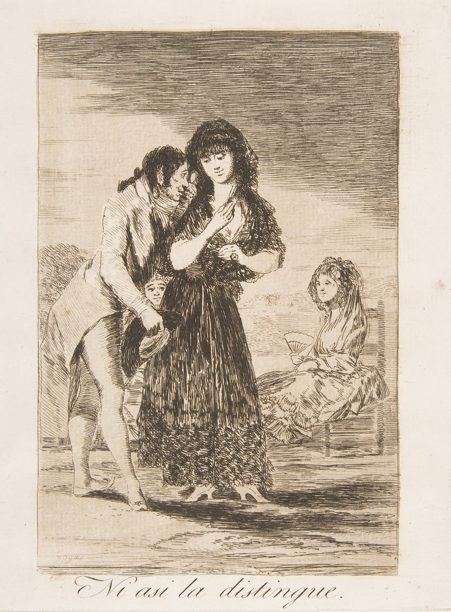 Even Thus He Cannot Make Her Out (Plate 7 from 