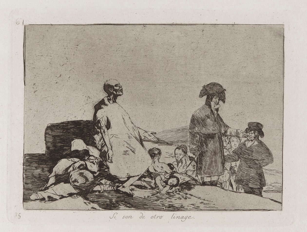 Perhaps They Are of Another Breed, Plate 61 from The Disasters of War by Francisco de Goya