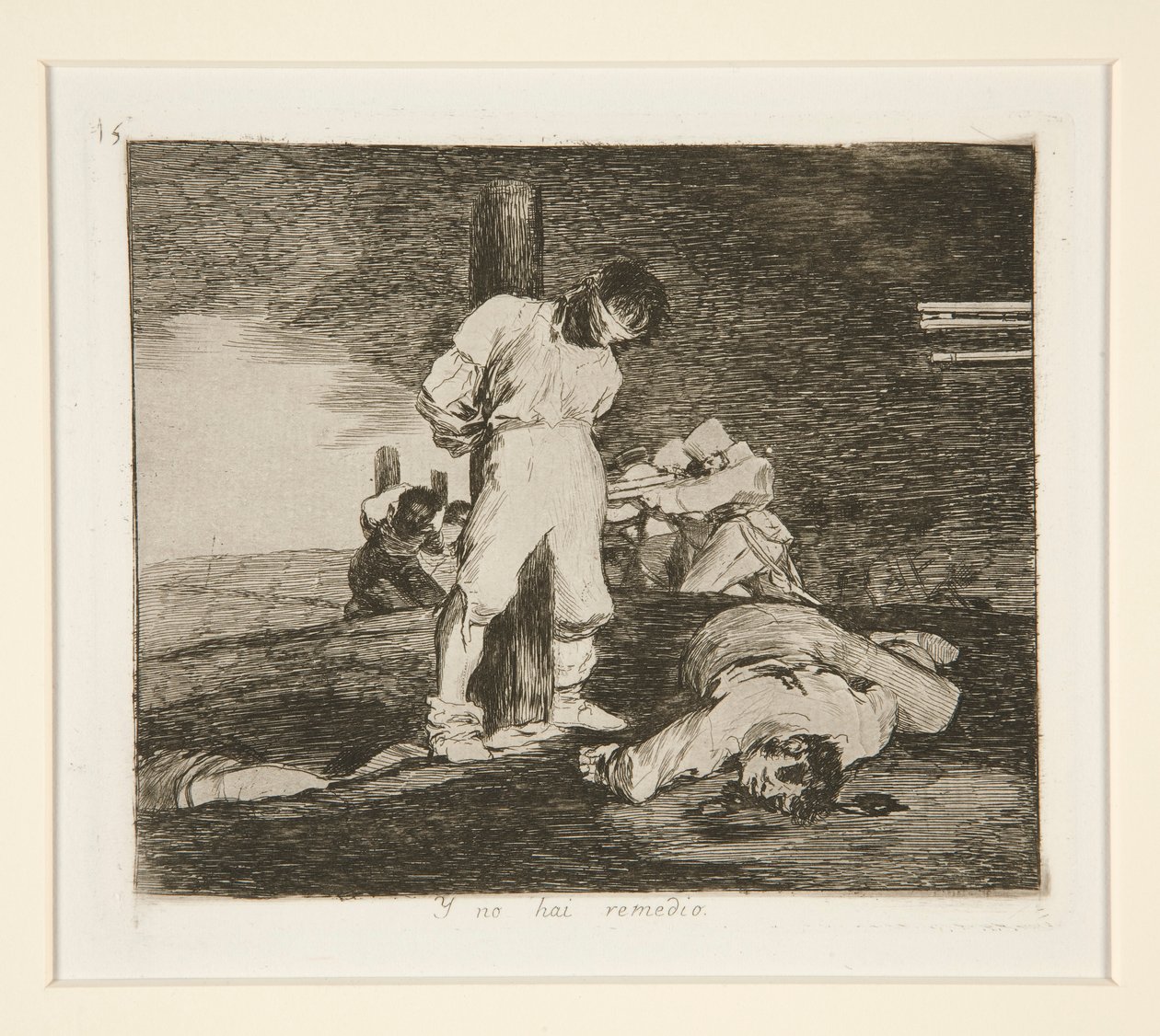 And There is No Remedy by Francisco de Goya